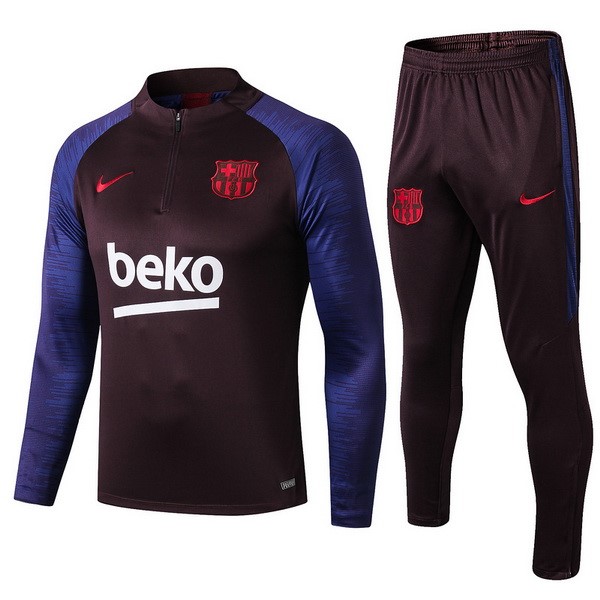 Chandal Niños Barcelona 2019/20 Rojo Marino Purpura